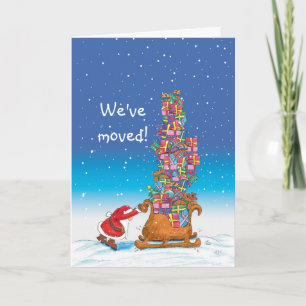We've moved - Moving Announcement for the Holidays