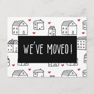 We've Moved Moving Announcement Postcard