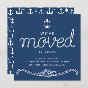 We've Moved Nautical Anchor Moving Announcement