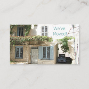 We've Moved - New Address Announcement