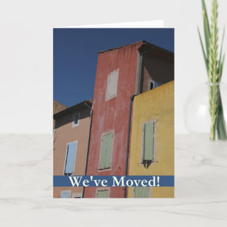 We've Moved - New Address Announcement