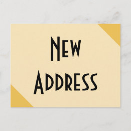 We've Moved New Address Announcement Postcard