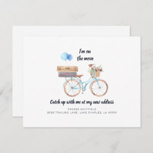 We've Moved New Address Boho Moving Announcement