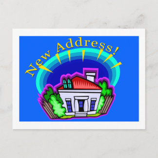 We've Moved New Address Cards