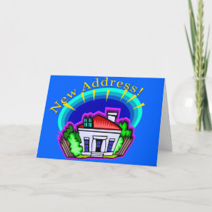 We've Moved New Address Cards