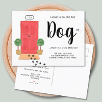 We've Moved New Address Dog Moving