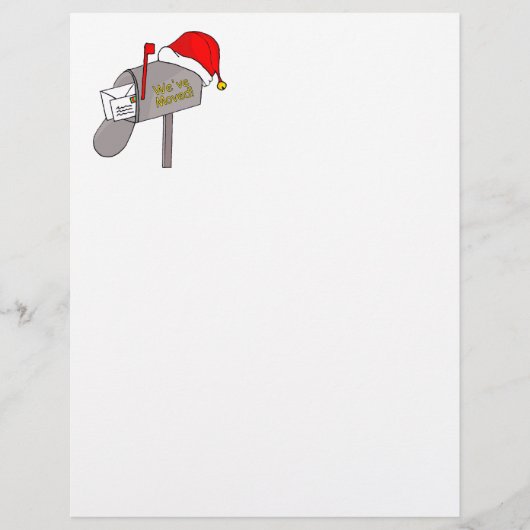 We've Moved! New Address Letterhead (Front)