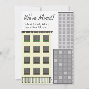 We've Moved New Address / New Apartment Announcement