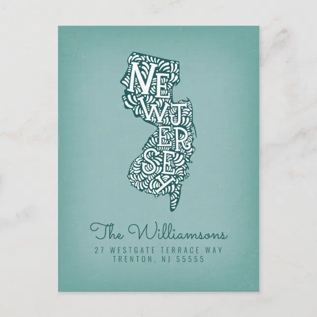 We've Moved New Address New Jersey Postcard Zazzle