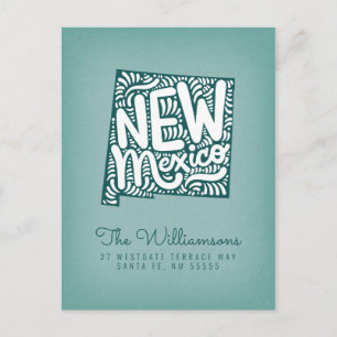 We've Moved New Address New Mexico Postcard
