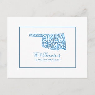 We've Moved New Address Oklahoma Postcard