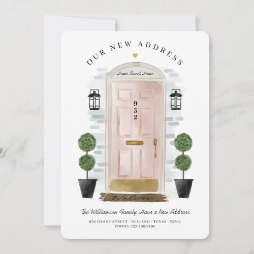 Shop Moving Announcement Cards