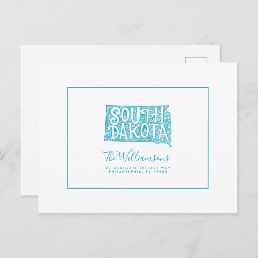 We've Moved New Address South Dakota Postcard Zazzle