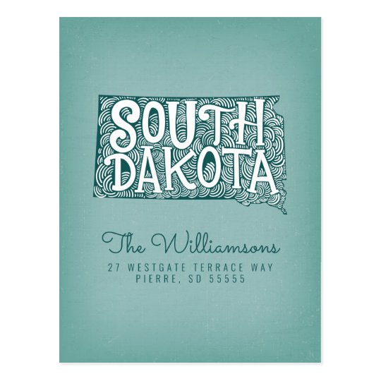 We've Moved New Address South Dakota Postcard