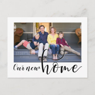 We've Moved New House Address Change Photo Announcement Postcard