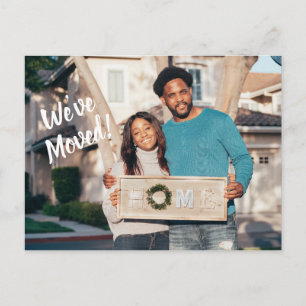 We've Moved Photo Announcement Postcard