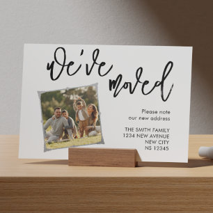 We've Moved Photo Announcement Postcard