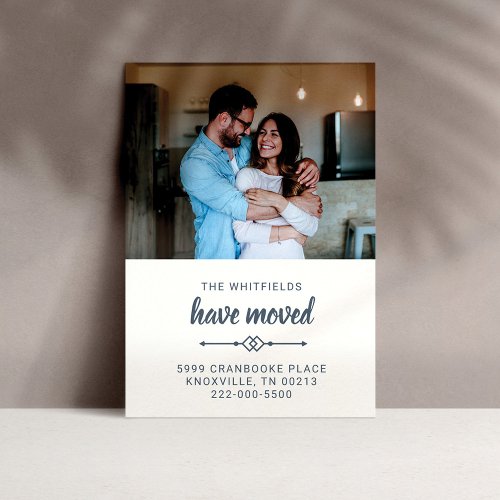 Weve Moved Photo Moving Announcement Stationery