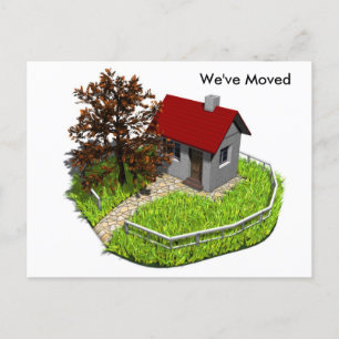 we've moved postcard