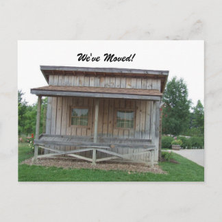 We've Moved Postcard Announcements