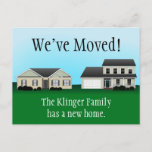 We've Moved Postcards