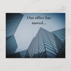 We've Moved Professional Office Building Custom Postcard