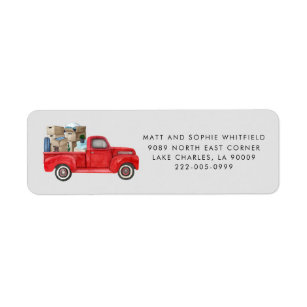 Weve Moved Return Address Labels | Zazzle