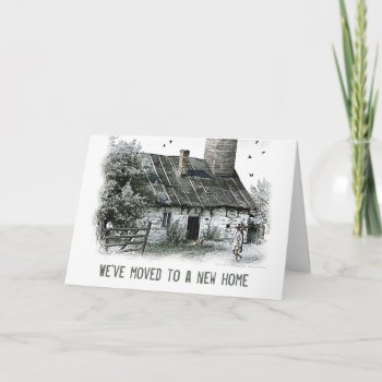 We've Moved To A New Home | Countryside Announcement by Houk at Zazzle