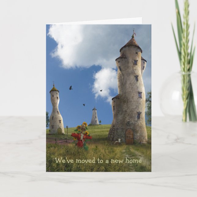 We've moved to a new home | Fantasy Village Announcement (Front)