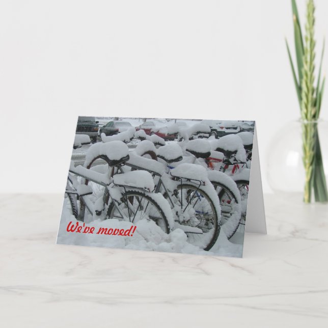 We've moved - to Minnesota Announcement (Front)