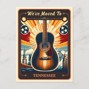 We've Moved To Tennessee Vintage Postcard