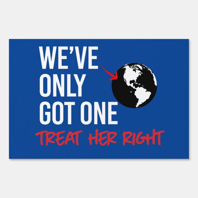 We've only got one earth sign (Front)