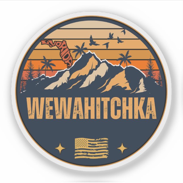 Wewahitchka, Florida  Sticker (Front)