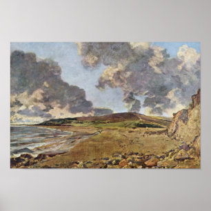 Weymouth Bay By Constable John (Best Quality) Poster