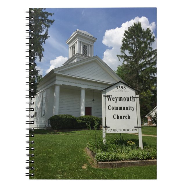Weymouth Community Church journal (Front)