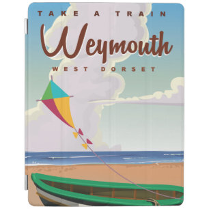 Weymouth England vintage vacation travel poster iPad Smart Cover