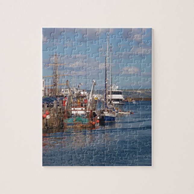 Weymouth Harbor Jigsaw Puzzle (Vertical)
