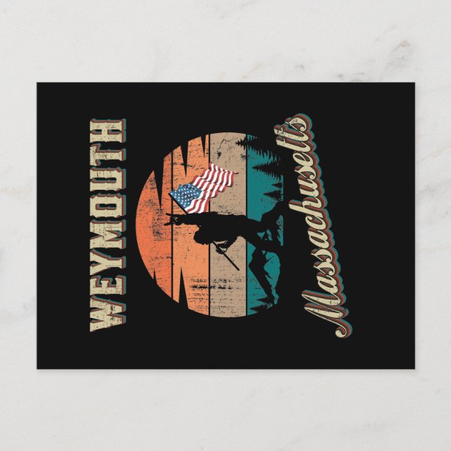 Weymouth Massachusetts Postcard (Front)