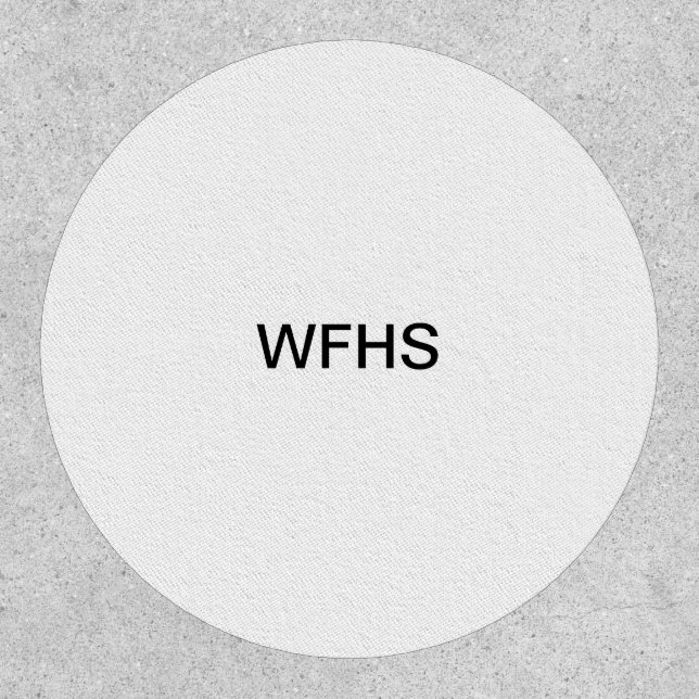 WFHS PATCH (Front)