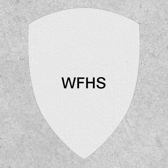 WFHS PATCH (Front)
