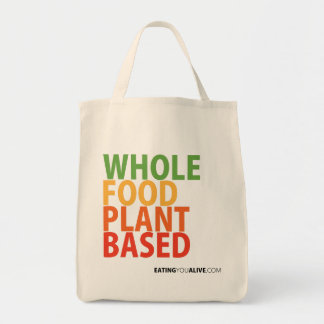 WFPB logo - Grocery Tote