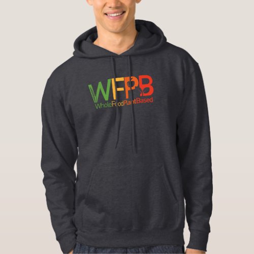 WFPB logo _ Hooded Sweatshirt grey