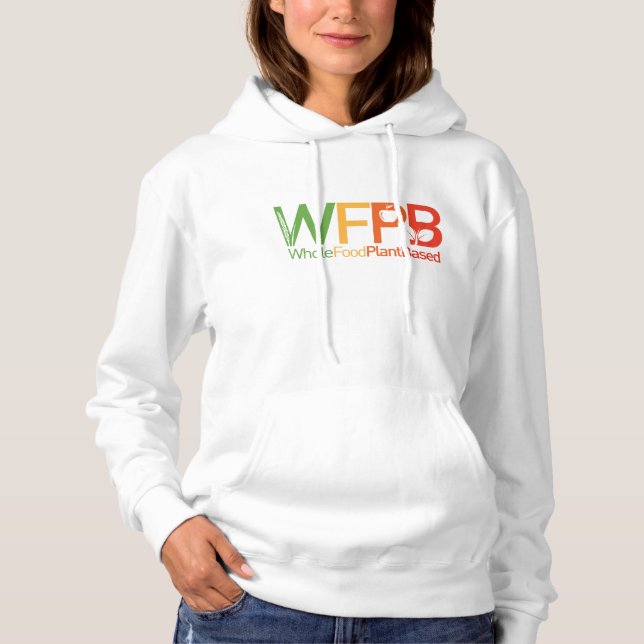 WFPB logo - Hooded Sweatshirt light (Front)