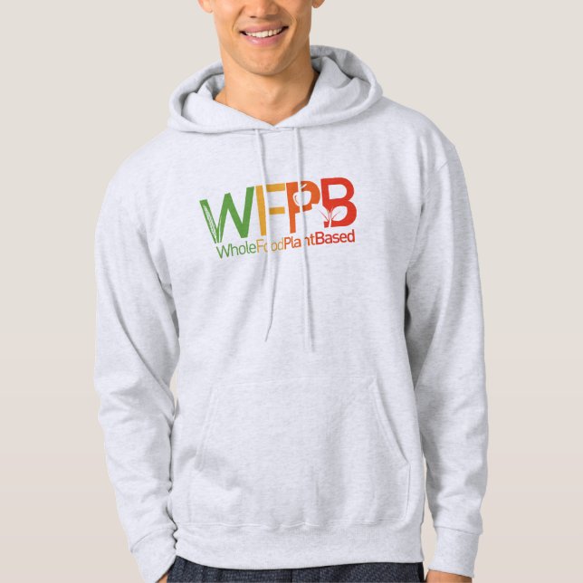 WFPB logo - Hooded Sweatshirt light (Front)