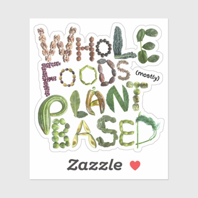 WFPB - Whole Foods Plant Based  Sticker (Sheet)