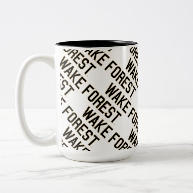 WFU | Wake Forest Two-Tone Coffee Mug (Left)