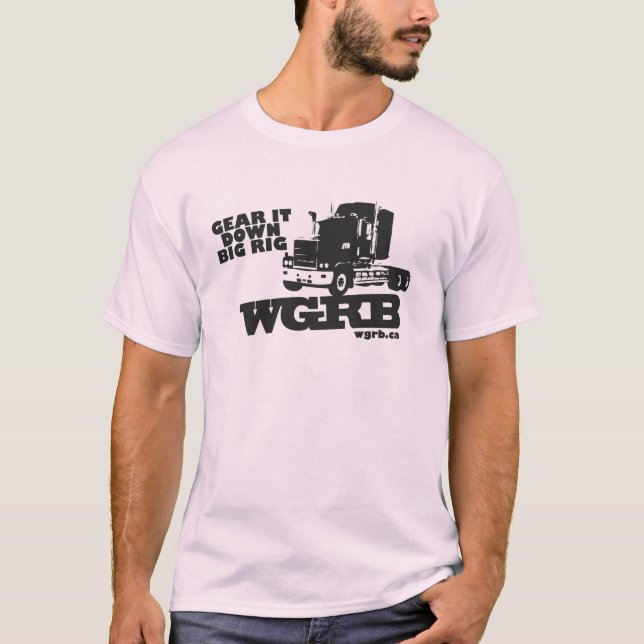 WGRB - American Apparel Grey Long Sleeve T-Shirt (Front)