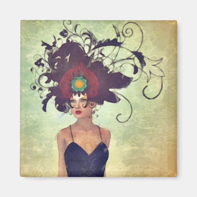 WH 002 Gothic Art Magnet (Front)