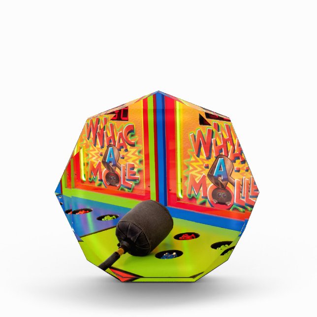 Whac A Mole Arcade Game Award (Front)