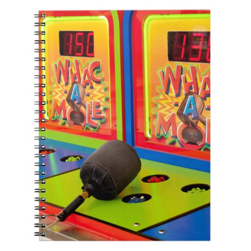 Whac A Mole Arcade Game Notebook